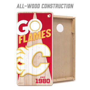 Calgary Flames 2'x4' Cornhole Game with Bags