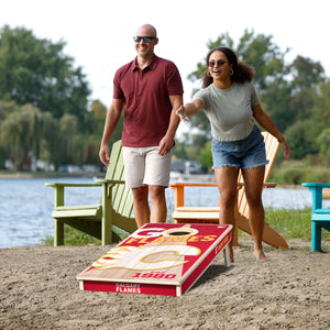 Calgary Flames 2'x4' Cornhole Game with Bags