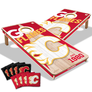 Calgary Flames 2'x4' Cornhole Game with Bags