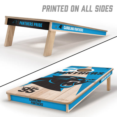 Carolina Panthers 2'x4' Cornhole Game with Bags