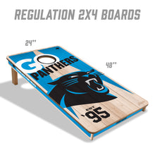 Carolina Panthers 2'x4' Cornhole Game with Bags