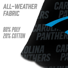 Carolina Panthers Cornhole  Bags 4 Pack - Black