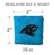 Carolina Panthers Cornhole Bags 4 Pack - Blue