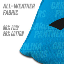 Carolina Panthers Cornhole Bags 4 Pack - Blue