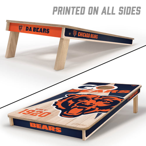 Chicago Bears 2'x4' Cornhole Game with Bags