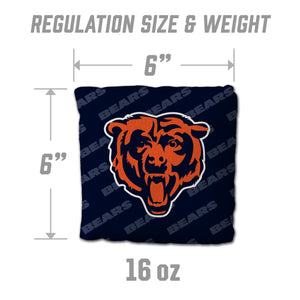 Chicago Bears Cornhole Bags 4 Pack - Blue