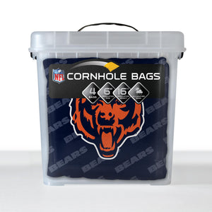 Chicago Bears Cornhole Bags 4 Pack - Blue