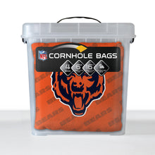 Chicago Bears Cornhole Bags 4 Pack - Orange