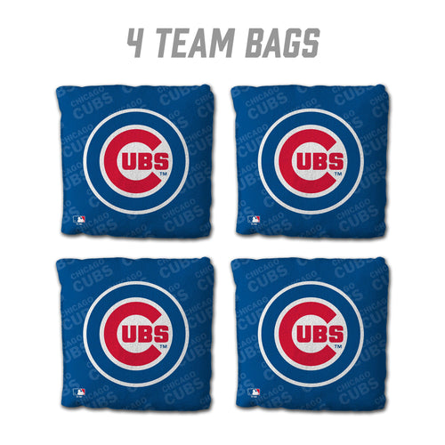 Chicago Cubs Cornhole Bags 4 Pack - Blue