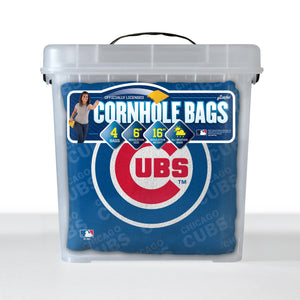 Chicago Cubs Cornhole Bags 4 Pack - Blue