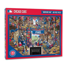 Chicago Cubs Barnyard Fans 500 Piece Puzzle