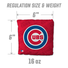 Chicago Cubs Cornhole Bags 4 Pack - Red