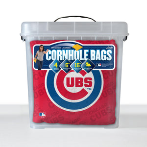 Chicago Cubs Cornhole Bags 4 Pack - Red