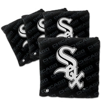 Chicago White Sox Cornhole Bags - 4 Pack - Black