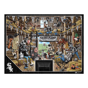 Chicago White Sox Barnyard Fans 500 Piece Puzzle