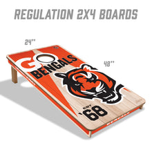 Cincinnati Bengals 2'x4' Cornhole Game with Bags