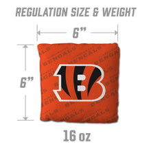 Cincinnati Bengals Cornhole Bags 4 Pack - Orange