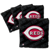 Cincinnati Reds Cornhole Bags - 4 Pack - Black