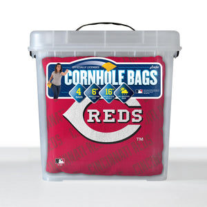 Cincinnati Reds Cornhole Bags- 4 Pack - Red