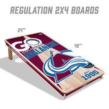 Colorado Avalanche 2'x4' Cornhole Game with Bags