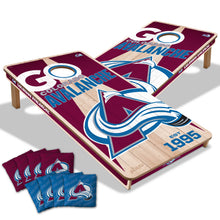 Colorado Avalanche 2'x4' Cornhole Game with Bags