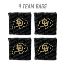 Colorado Buffaloes Cornhole Bags  4 Pack - Black