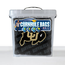 Colorado Buffaloes Cornhole Bags  4 Pack - Black