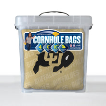 Colorado Buffaloes Cornhole Bags  4 Pack - Gold