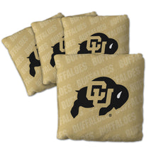 Colorado Buffaloes Cornhole Bags  4 Pack - Gold