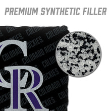 Colorado Rockies Cornhole Bags  - 4 Pack - Black
