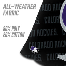Colorado Rockies Cornhole Bags  - 4 Pack - Black