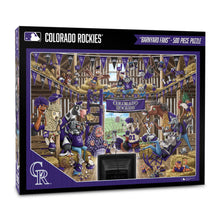 Colorado Rockies Barnyard Fans 500 Piece Puzzle