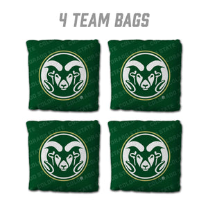 Colorado State Rams Cornhole Bags  4 Pack - Green