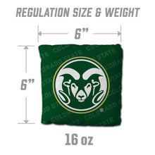Colorado State Rams Cornhole Bags  4 Pack - Green