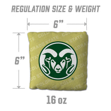 Colorado State Rams Cornhole Bags  4 Pack - Gold