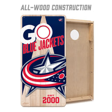 Columbus Blue Jackets 2'x4' Cornhole Game with Bags