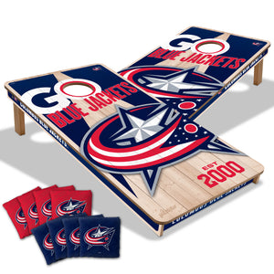 Columbus Blue Jackets 2'x4' Cornhole Game with Bags