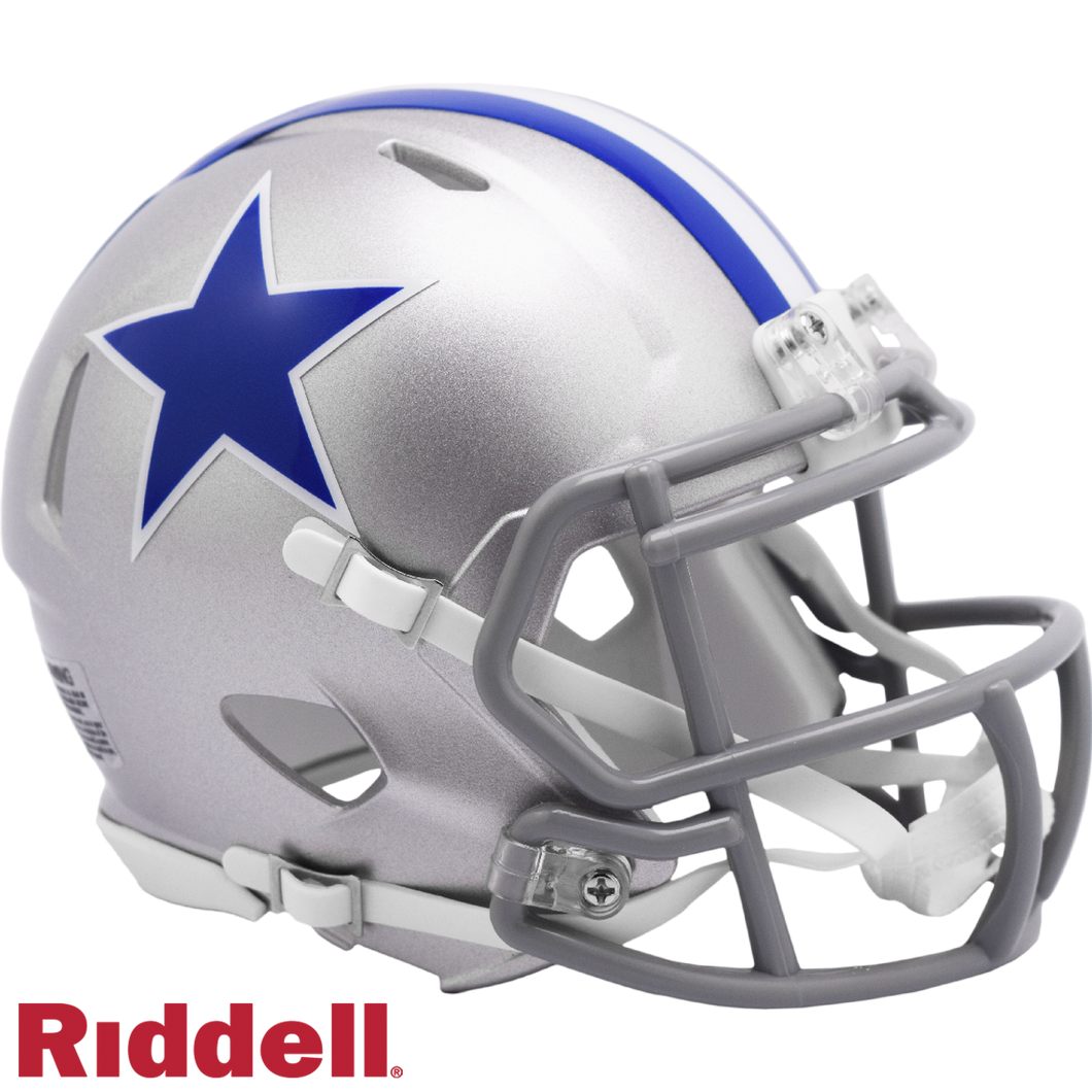 Dallas Cowboys 1964 -1966 Throwback Riddell Speed Mini Helmet