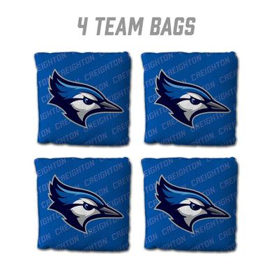 Creighton Bluejays Cornhole Bags  4 Pack - Light Blue