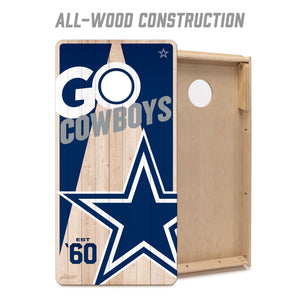 Dallas Cowboys 2'x4' Cornhole Game with Bags