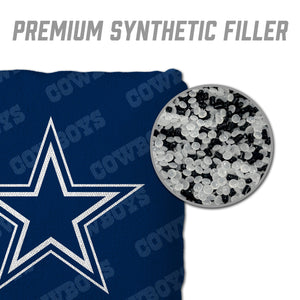 Dallas Cowboys Cornhole Bags 4 Pack  - Blue