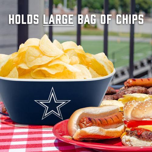 Dallas Cowboys Large Party Bowl