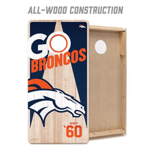 Denver Broncos 2'x4' Cornhole Game with Bags