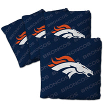 Denver Broncos Cornhole Bags 4 Pack  - Blue
