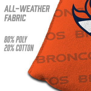 Denver Broncos Cornhole Bags 4 Pack  - Orange
