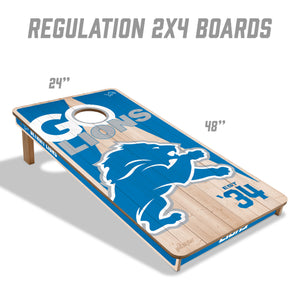 Detroit Lions 2'x4' Cornhole Game with Bags