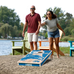 Detroit Lions 2'x4' Cornhole Game with Bags