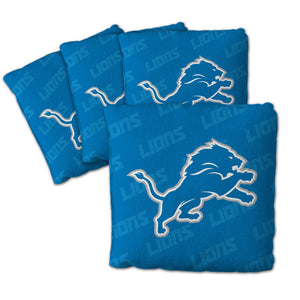 Detroit Lions Cornhole Bags 4 Pack - Blue