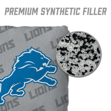 Detroit Lions Cornhole Bags 4 Pack - Gray