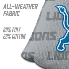 Detroit Lions Cornhole Bags 4 Pack - Gray